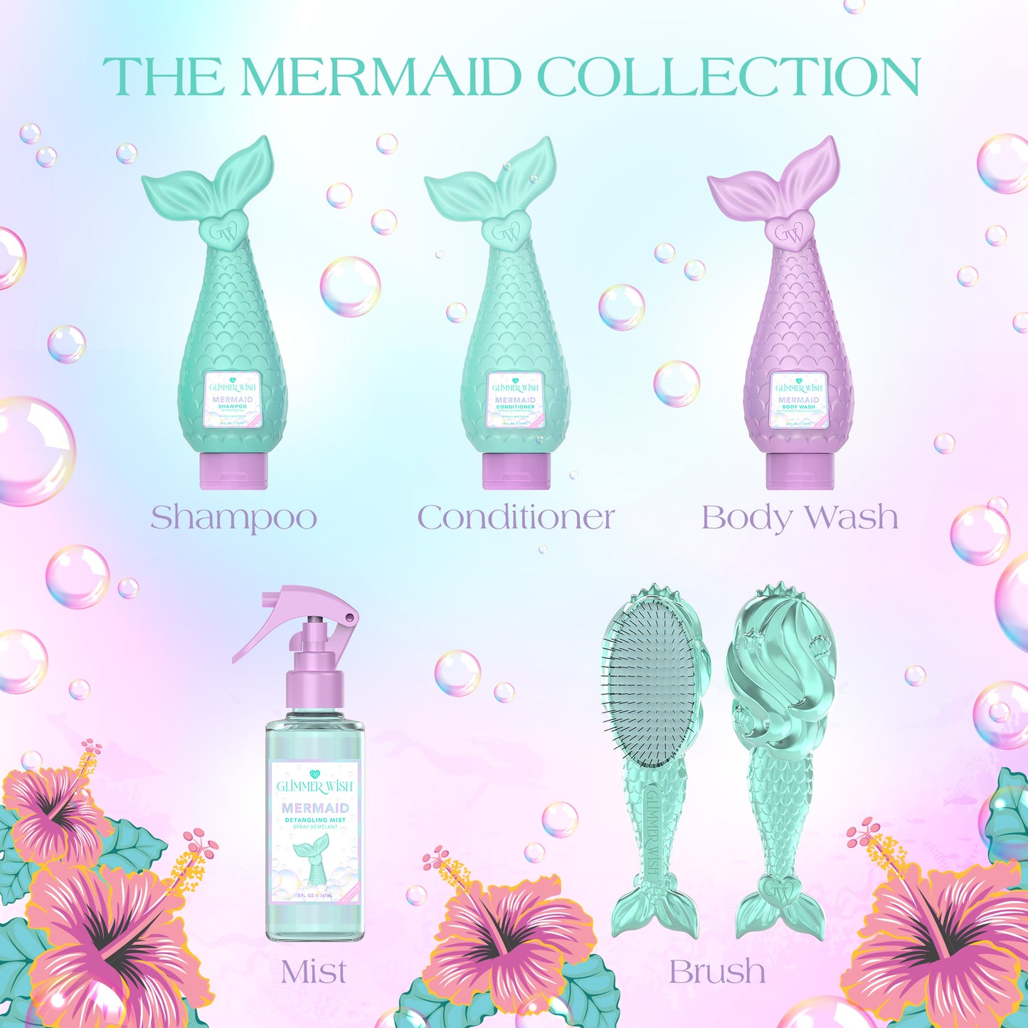 Mermaid Body Wash— Fragrance Free & Dye Free