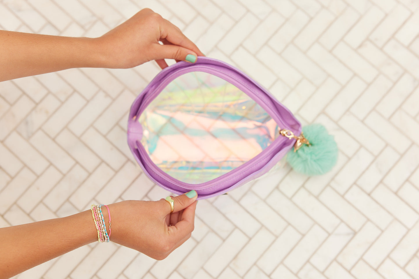 Mermaid Shell Cosmetic Bag