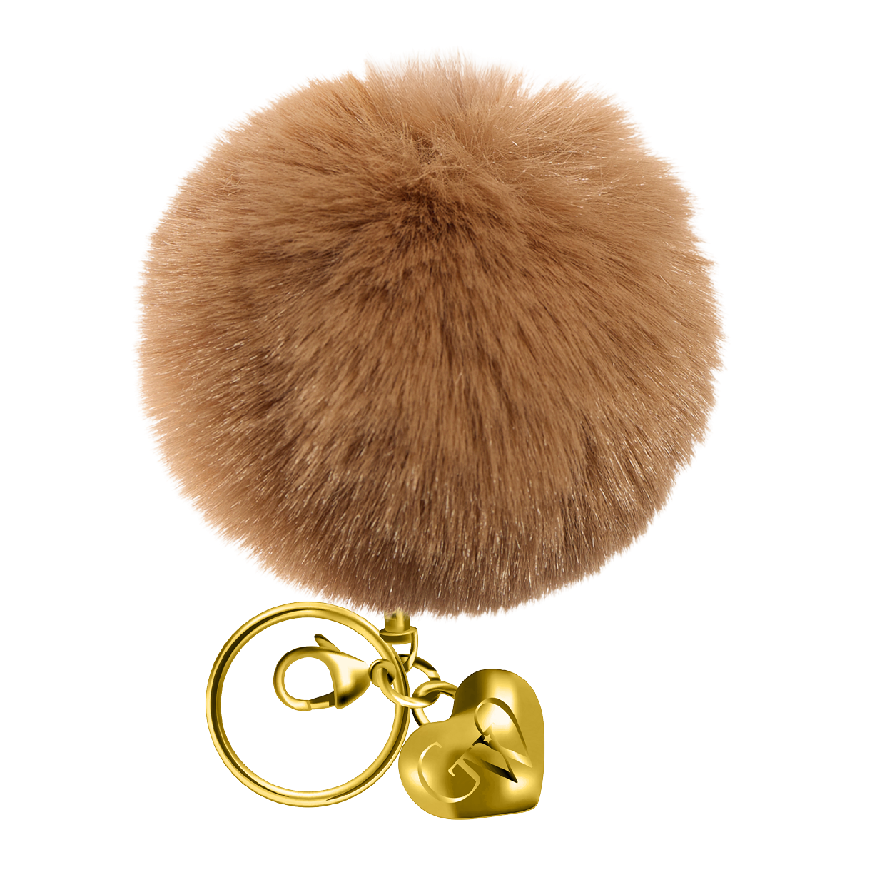 Hot Chocolate Heart of Gold Charm & Poof