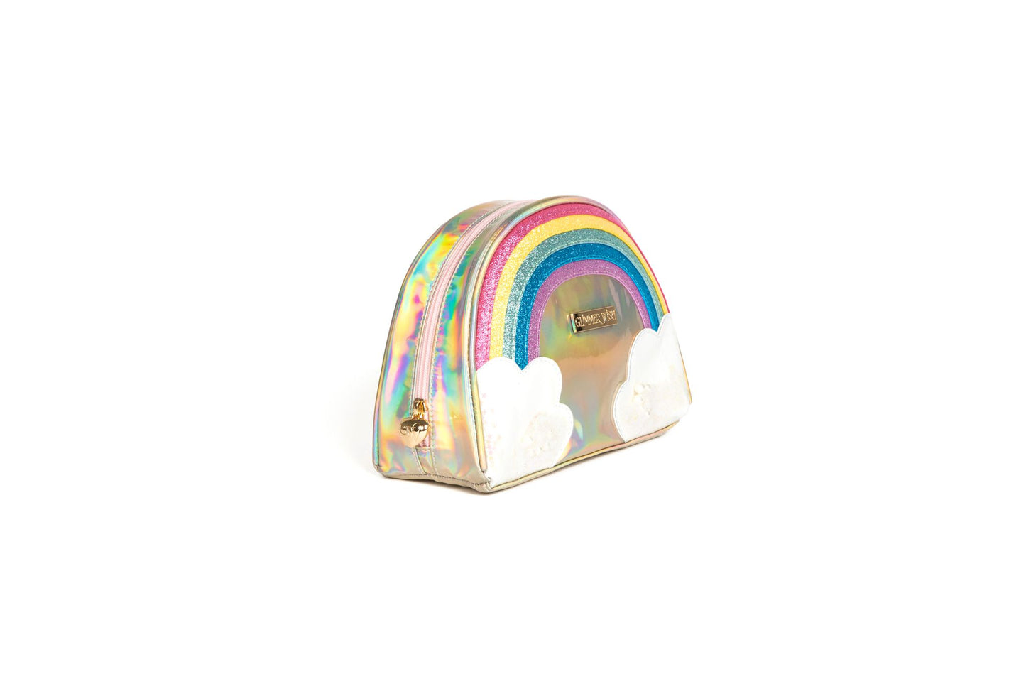 Unicorn Rainbow Overnight Bag and Cosmetic Bag