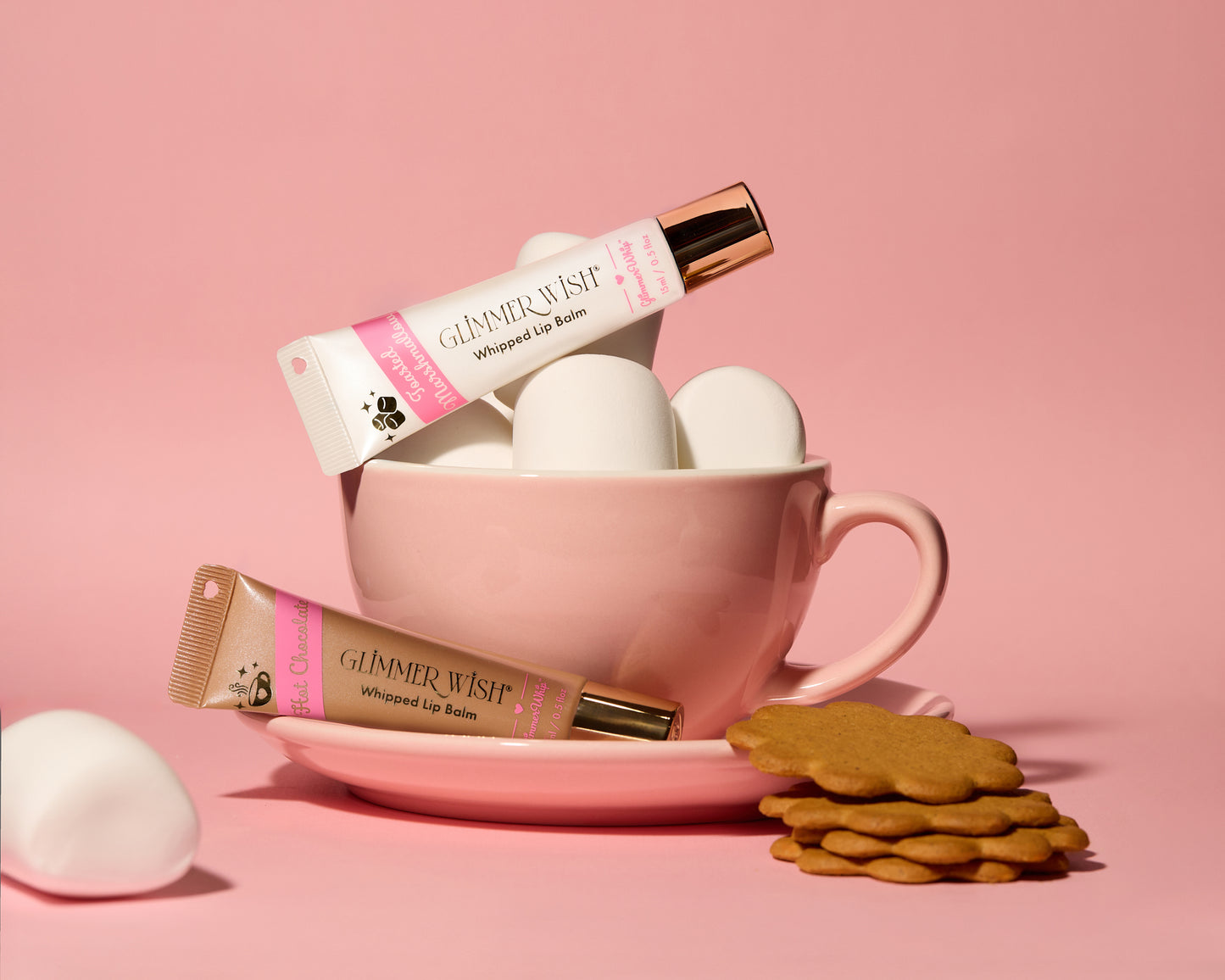 Hot Chocolate and Toasted Marshmallow Glimmer Whip Duo