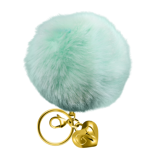 Mint Julep Heart of Gold Charm & Poof